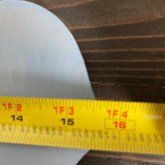 Vintage Tole Painted Woden Wall Hanger House Flower Heart 15.5" Wire Hangers - Picture 6 of 6